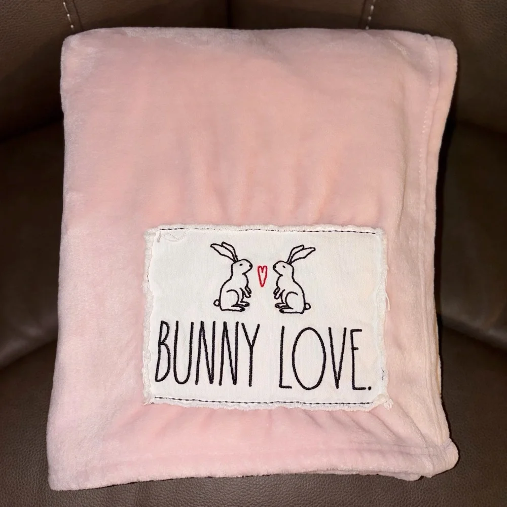 Rae Dunn Easter Throw Blanket